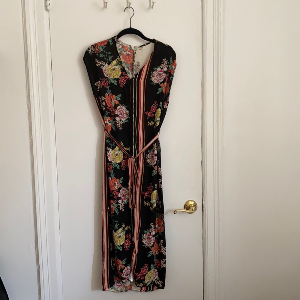 Anthropologie MIDI floral dress